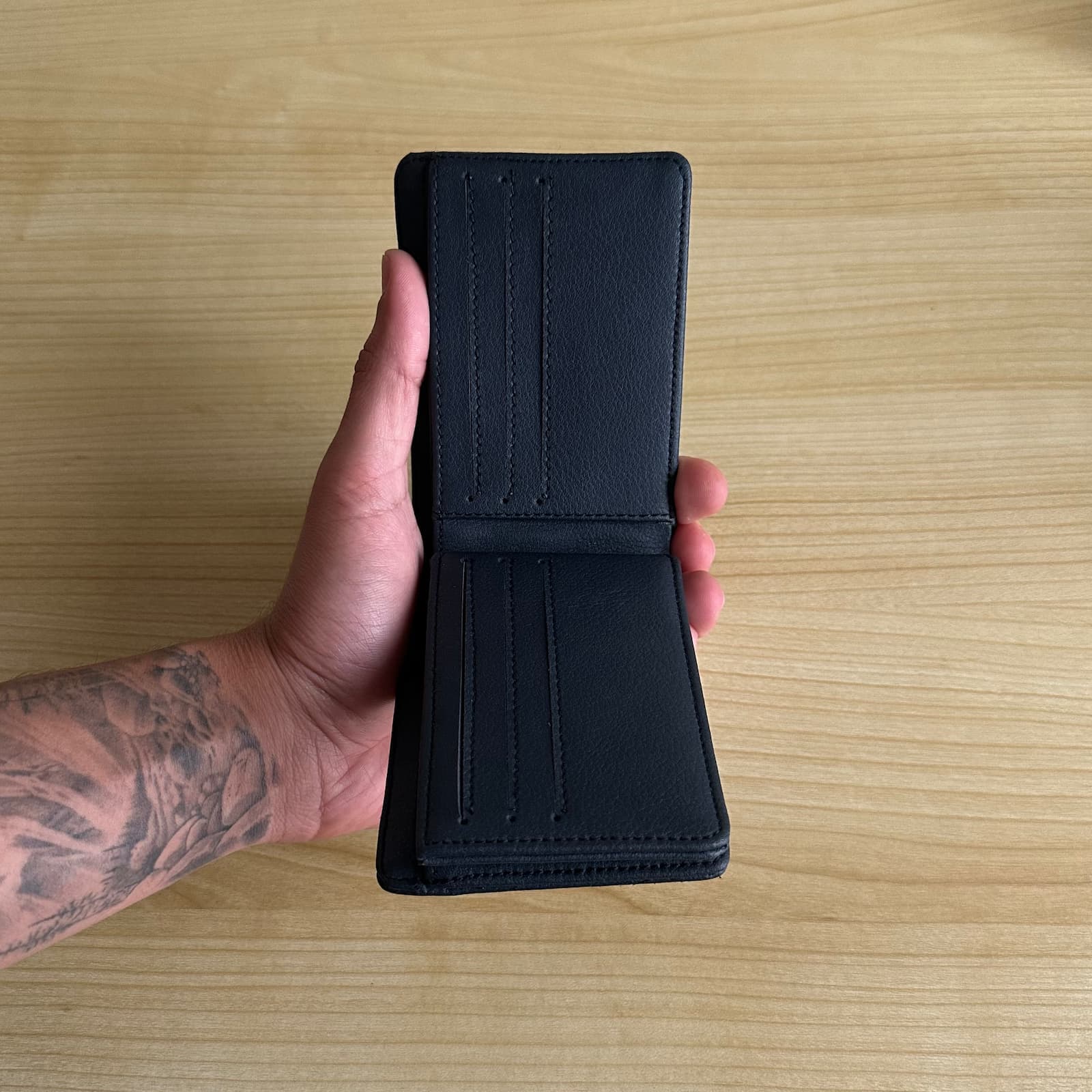 Rimba Wallet — Navy Midnight Cowhide thumbnail 2