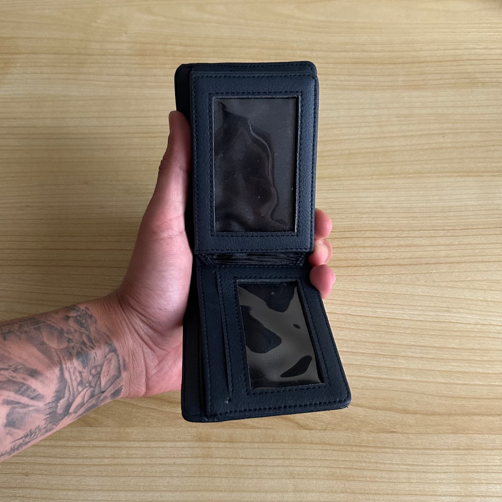 Rimba Wallet — Navy Midnight Cowhide thumbnail 3